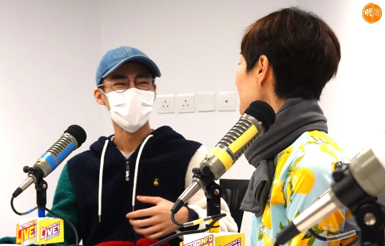 文頌男充滿正能量。