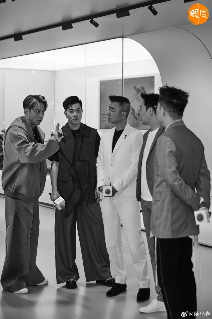 早前Ron、Edmond、小春、天華和Lo到長安出席車展活動。