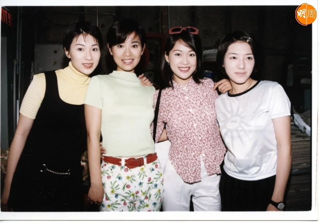 那些年的TVB花旦陣容：張可頤、陳松伶、梁小冰、關寶慧。