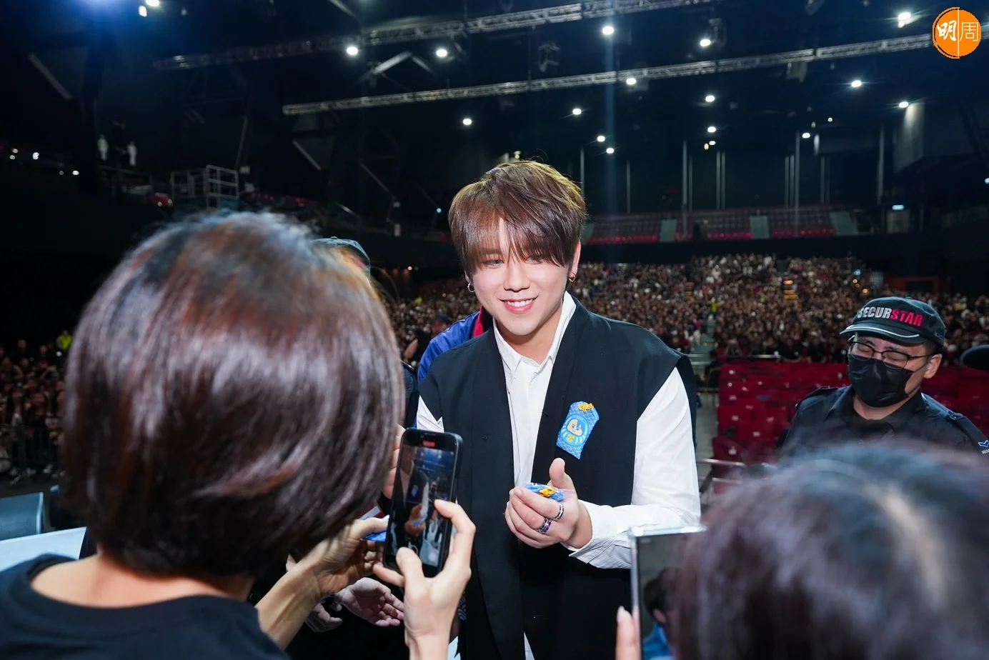 姜濤自覺好有福分能夠入到這一行