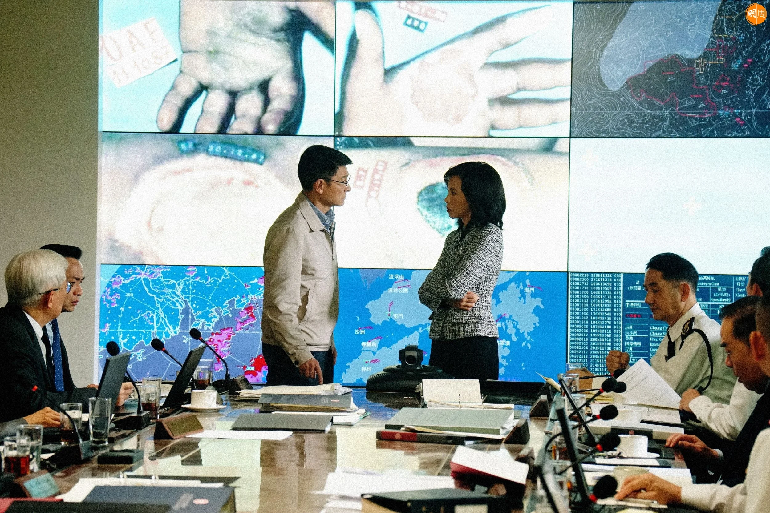 華仔和Karen於19年前《童夢奇緣》演母子,今次則是官場角力。