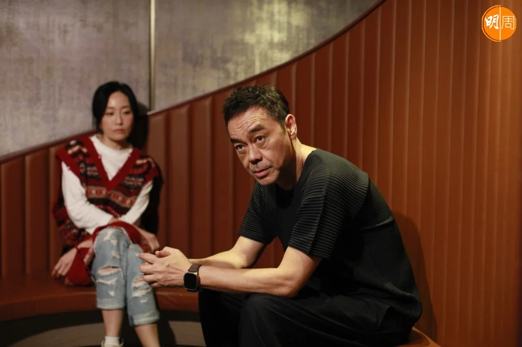 劉青雲與谷祖琳最近合作電影《爸爸》，有一段浪漫關係。