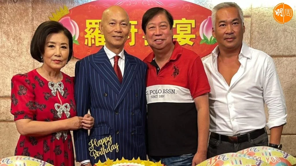 汪明荃、羅家英在張本立的酒樓設宴,吳雨是座上客。