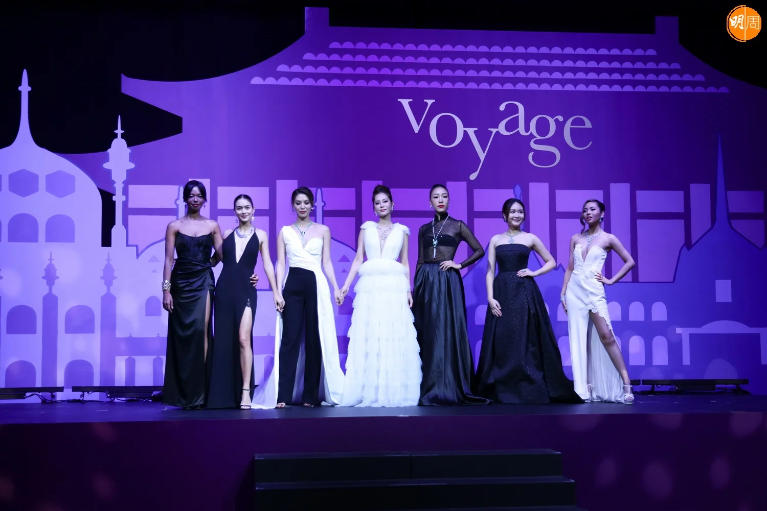 瑞士高級珠寶品牌Boghossian,邀請曾昭亮、張翡玶、林心兒、麥少瑜、龐熹敏、黃天晴、Mrs. Melinda Zeman為其高級珠寶系列走秀。