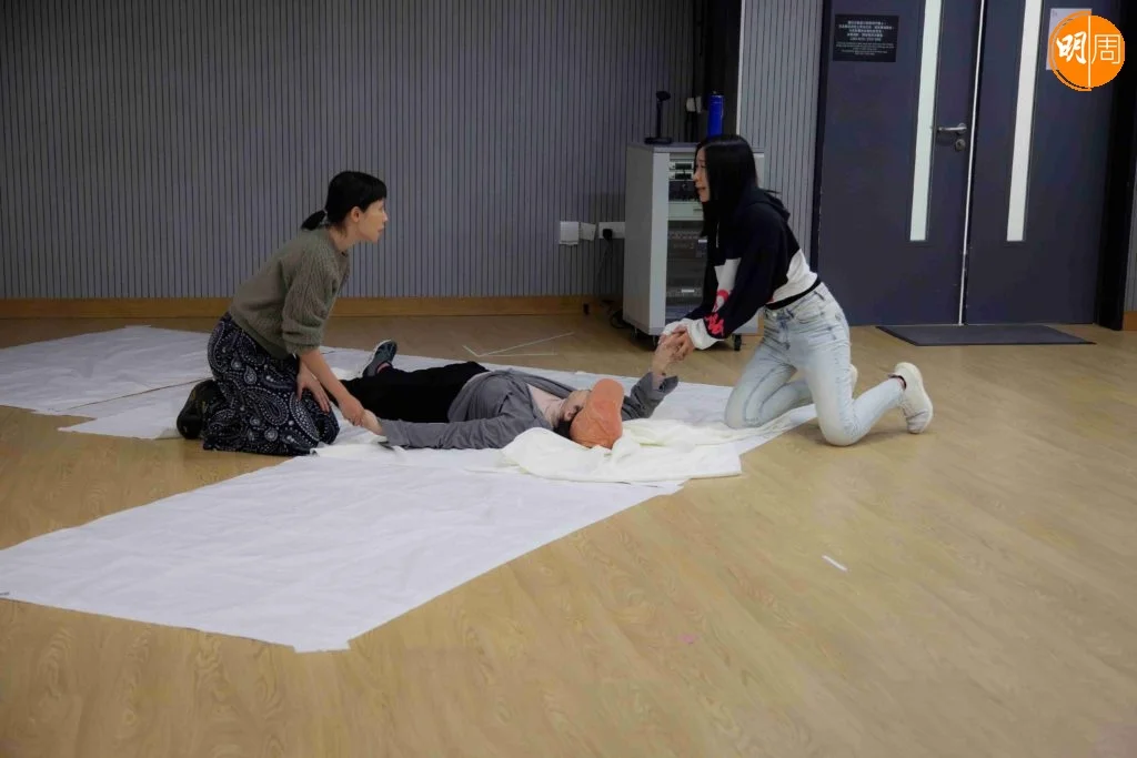 朱紫嬈將演出原創音樂劇《三個瑪利亞的故事》，現時忙於綵排。