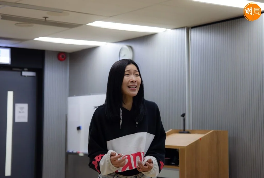 朱紫嬈在音樂劇《三個瑪利亞的故事》飾演Mary of