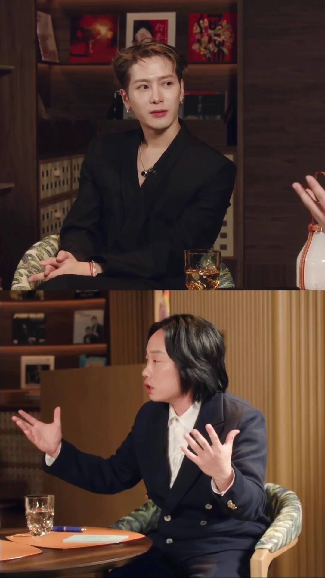 昨日在上海受訪Jimmy。