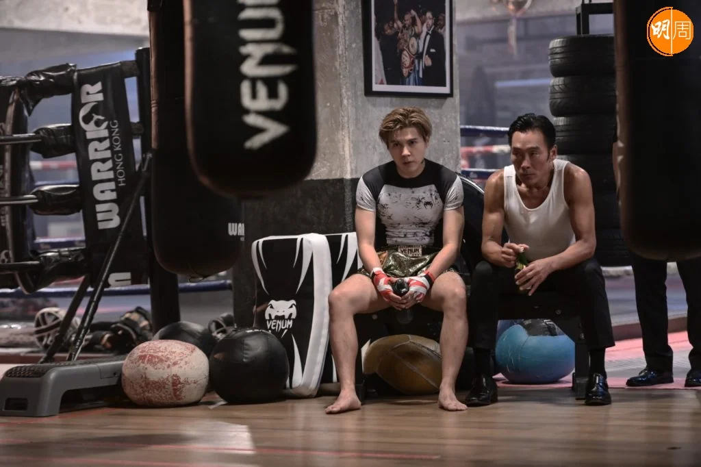 鄭浩南與細貓飾演父子,他讚這位年輕人有衝勁。