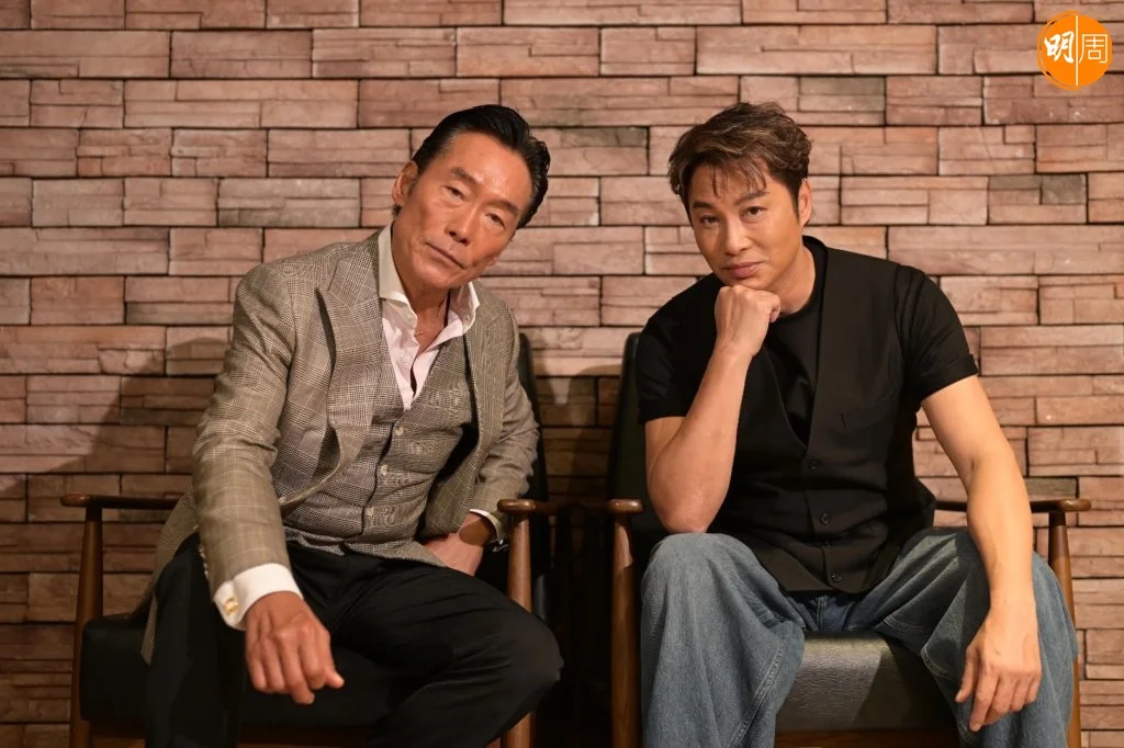 鄭浩南、譚耀文最近合作電影《拼命三郎》,飾演淡出的江湖大佬。