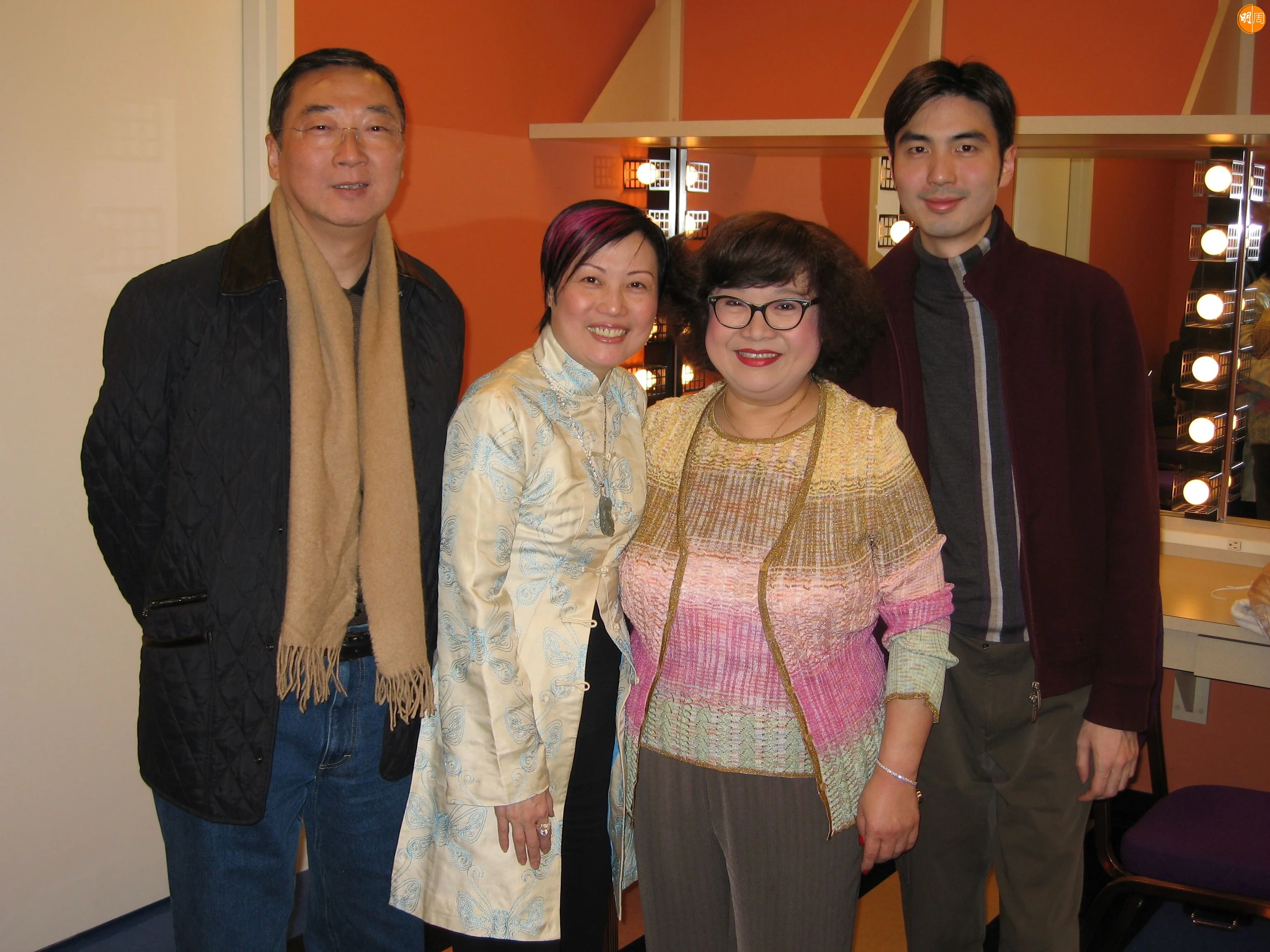 肥姐生前與陳淑芬一家關係良好。