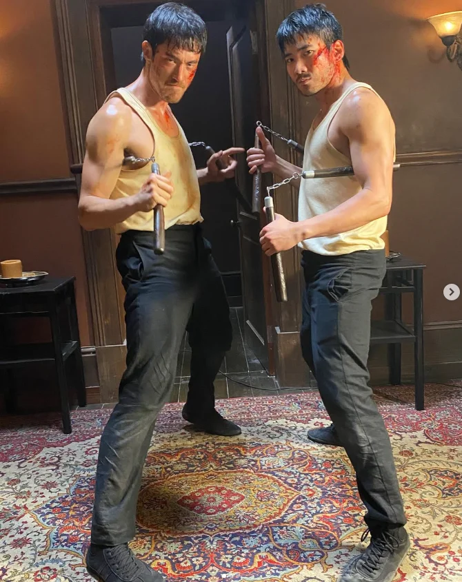 Jason Li曾出演HBO Max劇集《唐人街戰士》主角Andrew Koji的動作替身