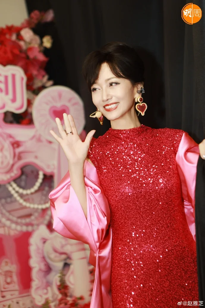 趙雅芝上月在蘇州舉行演唱會。