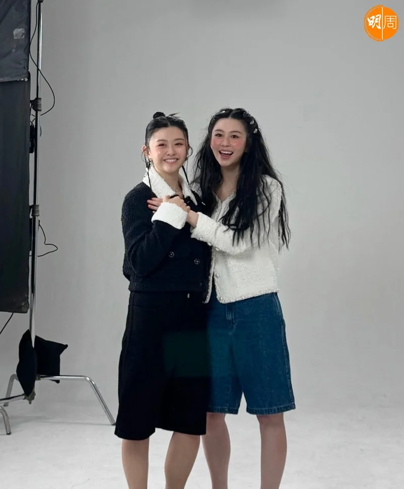 沈月與沈日首次姊妹檔合作。