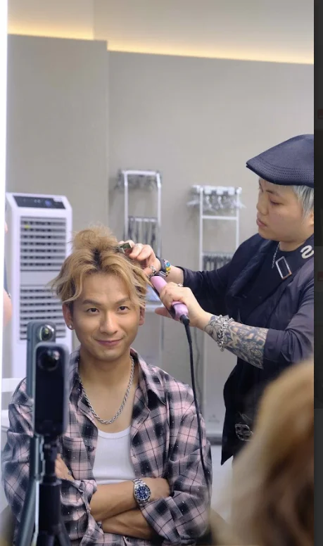 吉吉大讚髮型師Nick真漢子有擔當,欠下巨債選擇面對,人生亦因而走出一遍天。