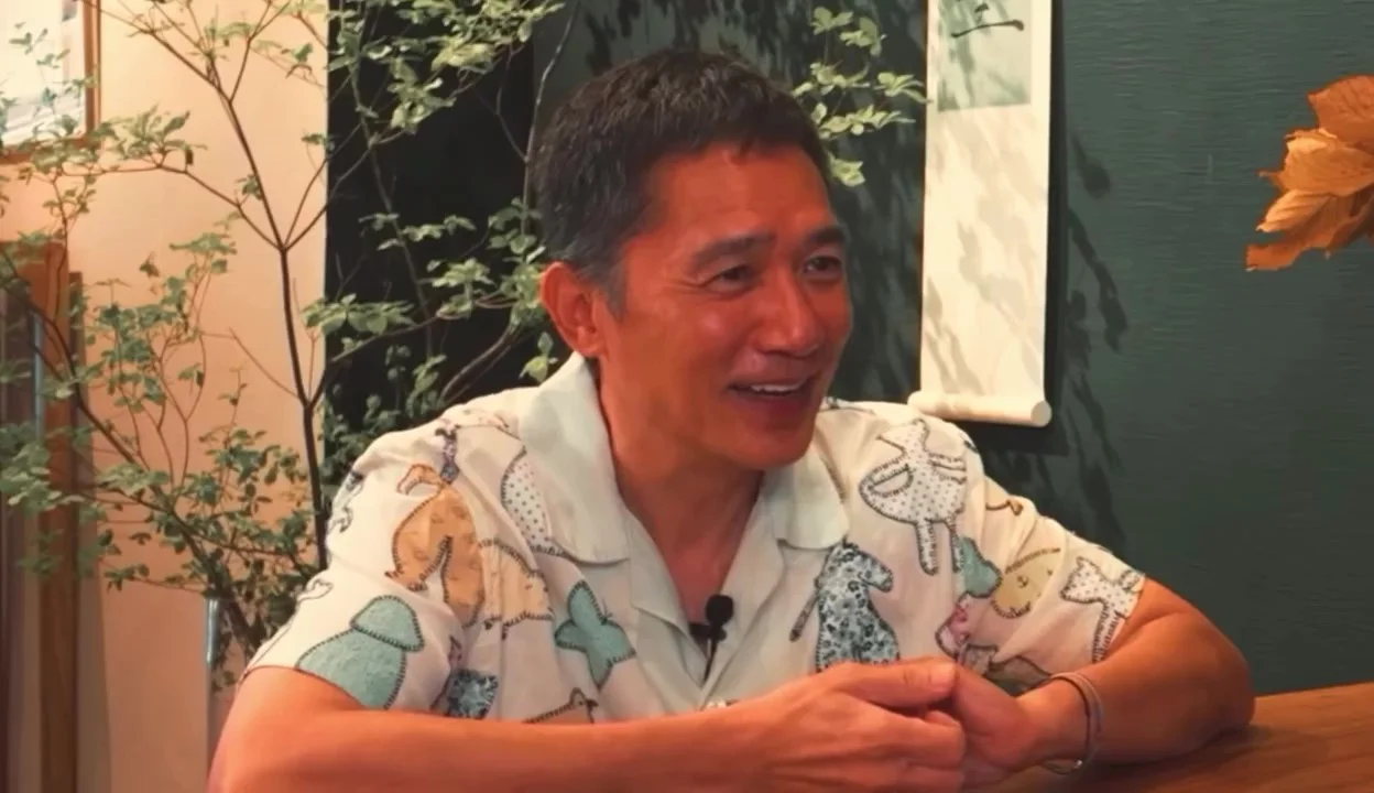 梁朝偉這個訪問好輕鬆。