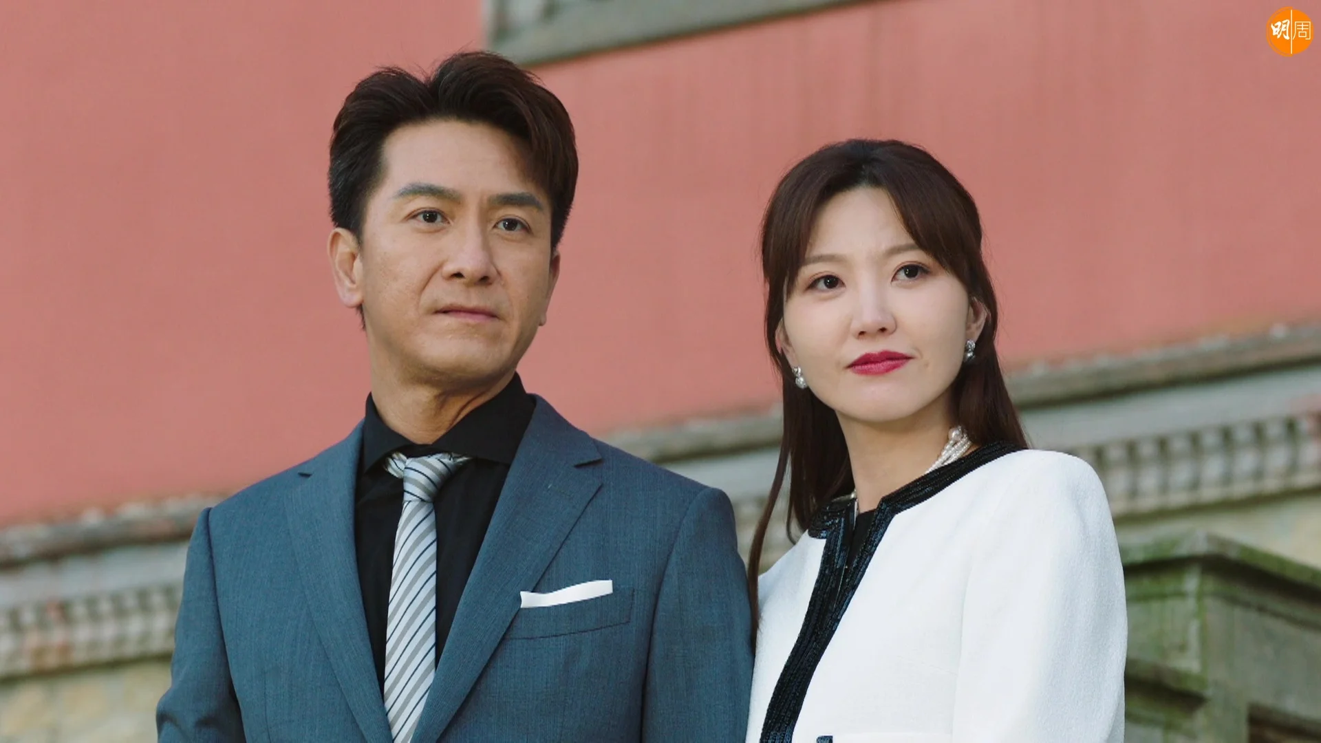 馬國明與吳若希。