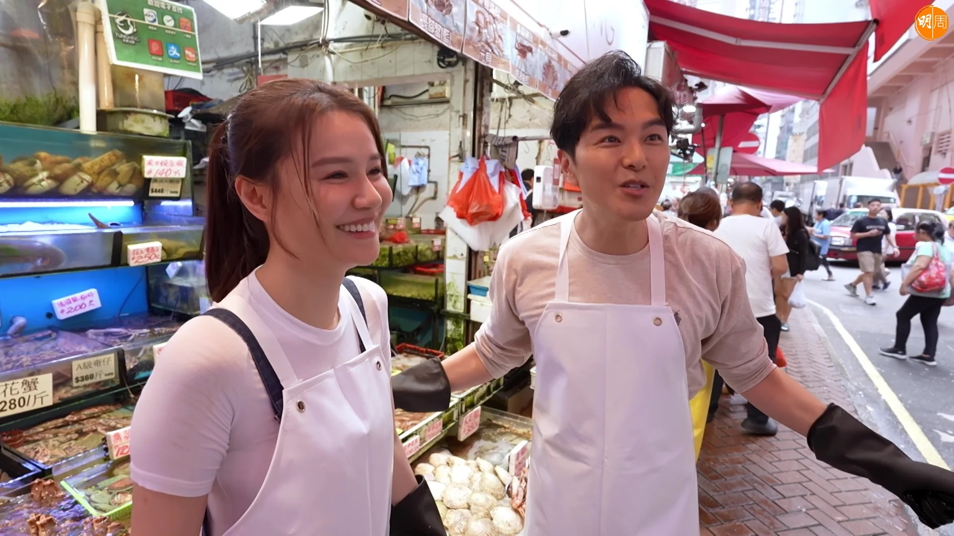 蕭正楠最叻賣口乖,賣魚功力比翠如勁好多。