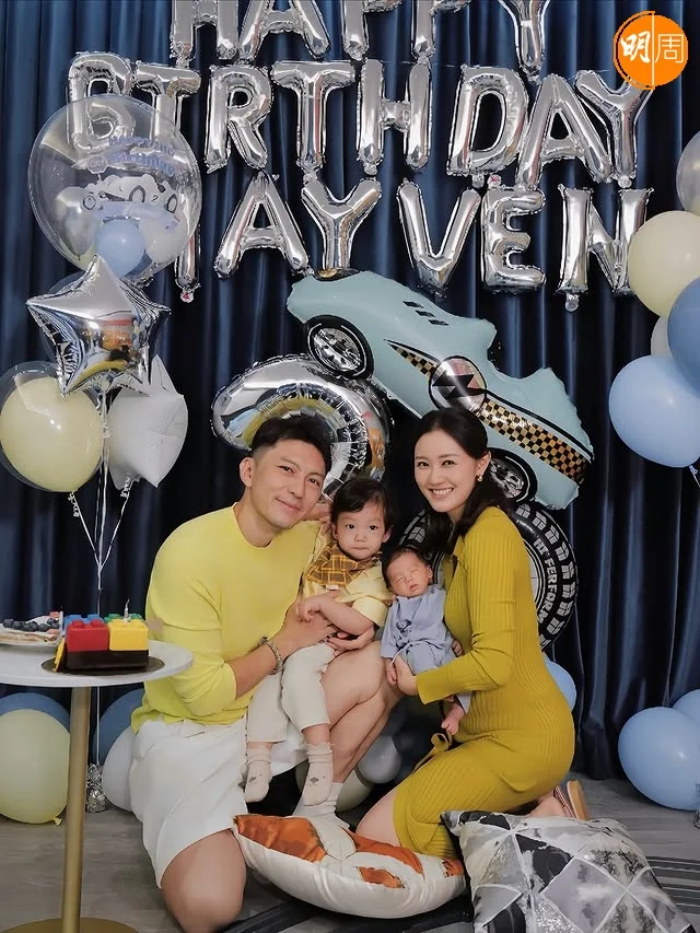 日前袁咕碌2歲生日。