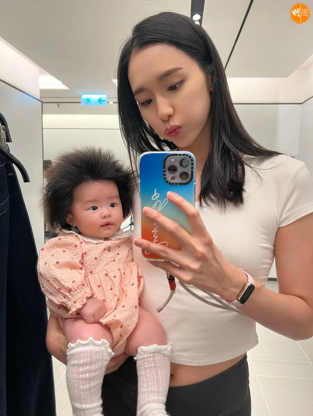 曾淑雅記錄妹妹多個第一次。