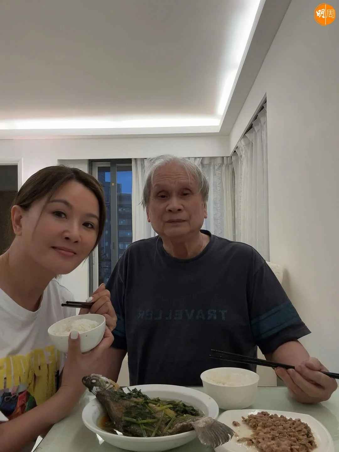 張文慈希望盡量多點陪爸爸。