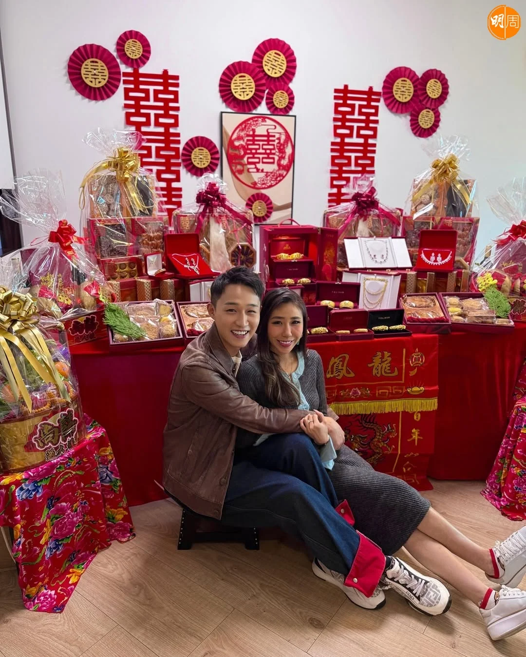 容天佑今日娶老婆都因為大埔火災低調進行。