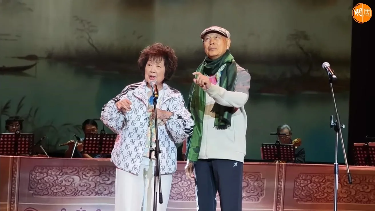 南紅表示很久沒演出感覺較生疏。