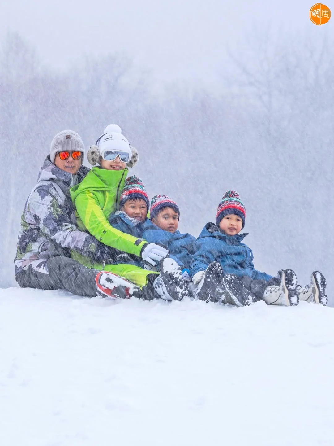 影相都睇到好大雪。