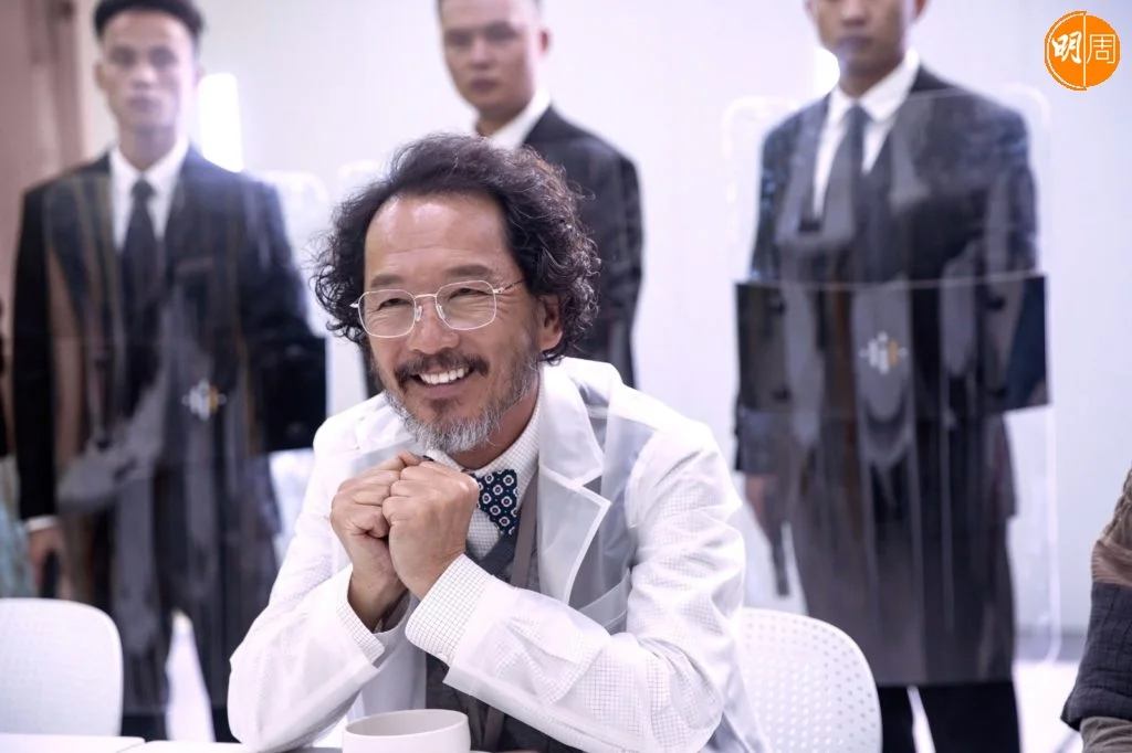 廖啟智延續劇集飾演烏博士，對於他已離世，古仔坦言有點可惜。