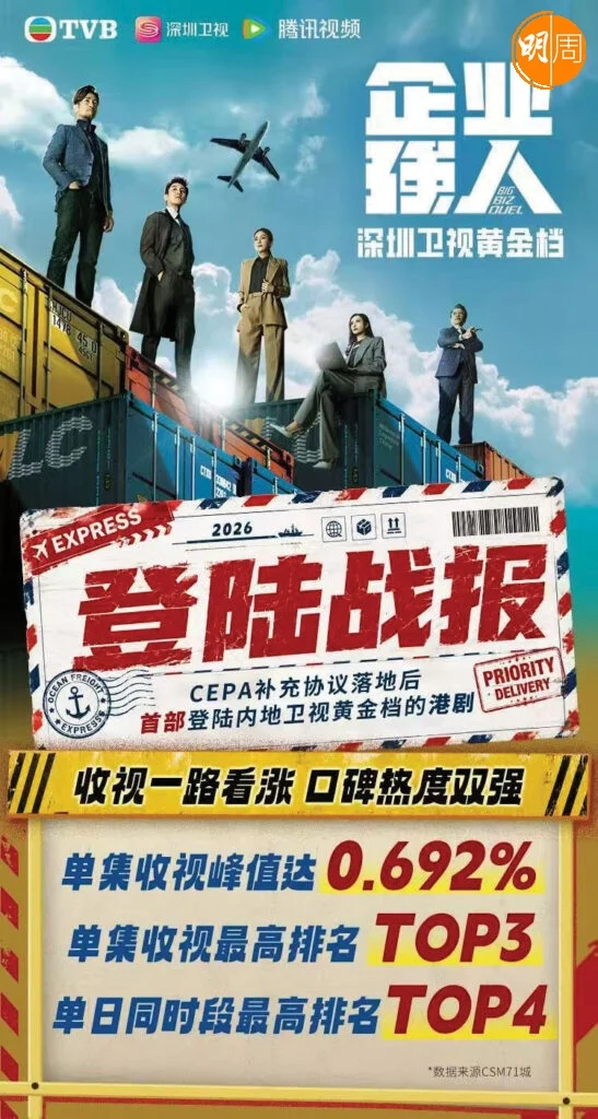 TVB正式走入內地電視