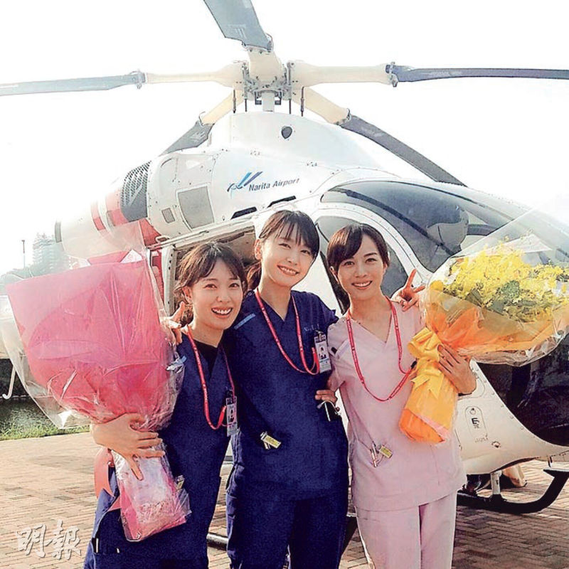 戶田惠梨香 左起 新垣結衣及比嘉愛未 自08年起拍足三輯 緊急救命 相信明年的電影版 她們也會參與演出 明周娛樂