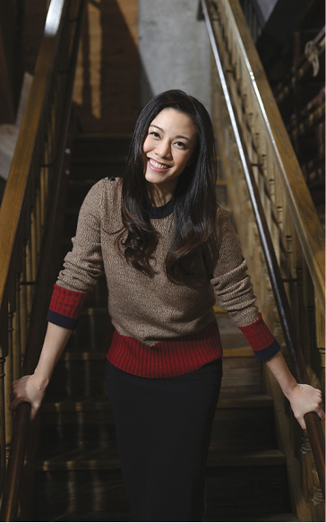 戀情曝光,幸得Calvin支持,齊心保護戀情,令她十分感動。